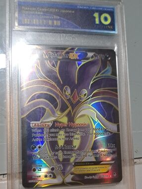 Malamar EX Holographic Trading Card - Purple